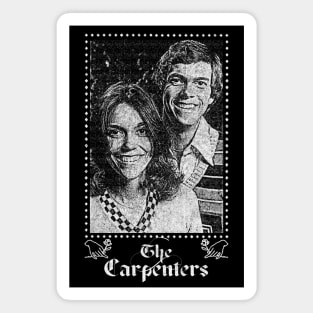 The Carpenters // Vintage Faded Aesthetic Design Magnet